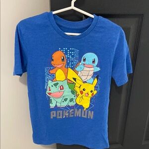 Pokemon Kids Blue Graphic T-Shirt